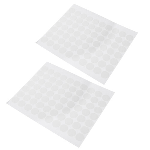 2 Pcs Double Sided Stickers Transparent Adhesive Waterproof Glue