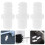 20 Pcs Handle Connector For Toilet Brush Pole Adapter White 9