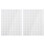 2 Pcs Double Sided Stickers Transparent Adhesive Waterproof Glue 2