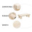 2pcs heart ceramic cabinet knobs, drawer pulls 11