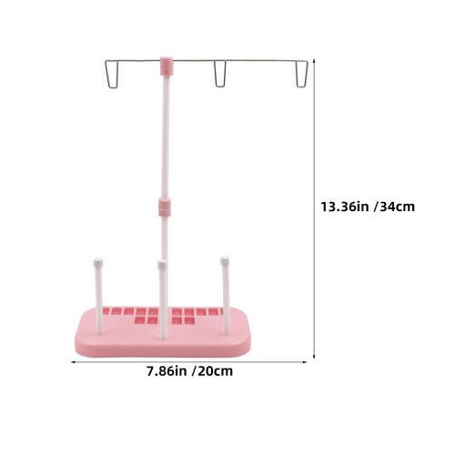 Sewing Machine Spool Holder Plastic Pink 1 Set 1
