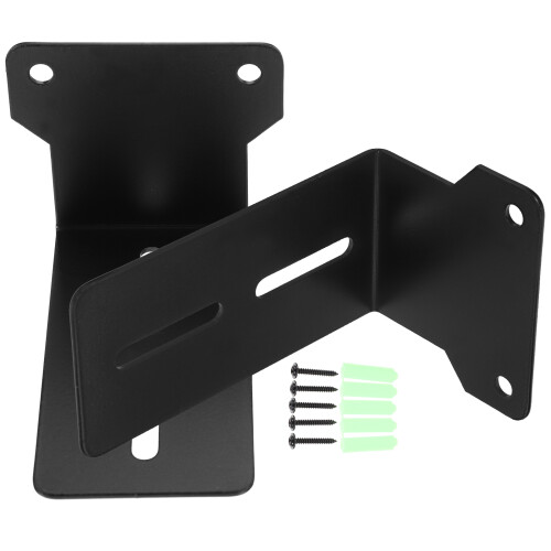 Universal Speaker Stand Sleek Speaker Wall Mount Black 1 Set
