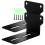 Universal Speaker Stand Sleek Speaker Wall Mount Black 1 Set 5