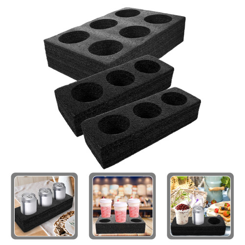 3Pcs Portable Drink Holder Tray For Coffee Cups 1