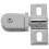 Zehuanyu  Door Pivot Hinges Heavy Duty Adjustable Bin Activity Silver 10