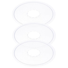 Mlins 3 Pcs Bicycle Protective Cover Child 14.00x14.00x0.50cm White