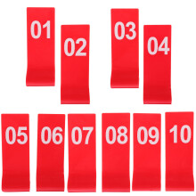 10pcs table numbers for restaurant wedding party banquets tent cards
