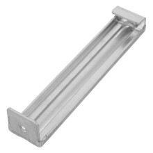 Raindrops Stick Gutter Hanging Parts 15.50x3.00x2.00cm Silver