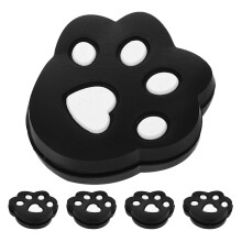 5 Pcs Tennis Racket Shock Absorber 3.00x2.30x0.60cm