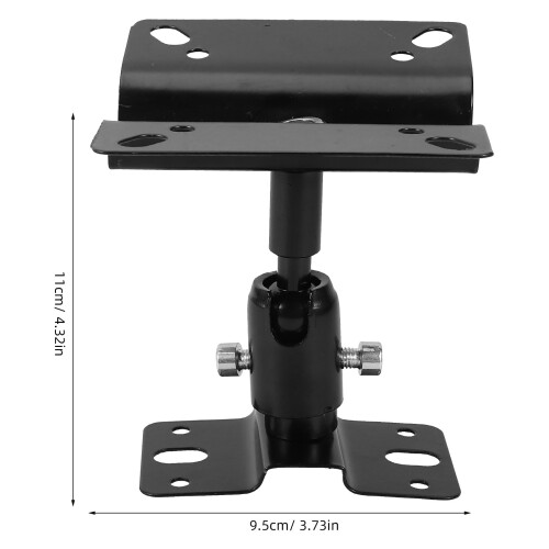 Speaker Wall Bracket Black 1 Set 1