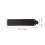 Worgeous Guitar String Mute Damper Black 1pack 3.3x0.7x0.4in 5