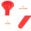 long sausage caulking nozzle extension reusable epoxy piston tool 8
