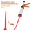 long sausage caulking nozzle extension reusable epoxy piston tool 6