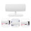 Hair Hoops Frame White Linen Head Buckle Display Rack 11