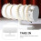 Hair Hoops Frame White Linen Head Buckle Display Rack 7