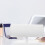 Hair Hoops Frame White Linen Head Buckle Display Rack 5