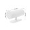 Hair Hoops Frame White Linen Head Buckle Display Rack 3