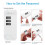 3Pcs Refrigerator Lock Freezer Drawer Coded Door Guard Window Stopper 6
