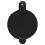 Easy Install Copper Peephole Protector For Entry Doors Black 1