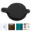 Easy Install Copper Peephole Protector For Entry Doors Black 8