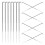 100pcs needle felting kit for diy wool crafts, tools 9.1cm 1