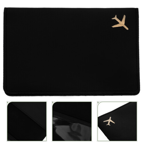 Passport Protector License Holder Cover For Black 2