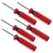 Worgeous Valve Removal Tool Valve Core Remover 5pcs Assorted Color