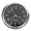 Round Car Clock Accessories Silver Electroplated Steel 1pcs 1
