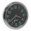 Round Car Clock Accessories Silver Electroplated Steel 1pcs 11