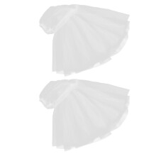 Banquet Dress Sleeve Wedding Sleeve White Tulle 1 Pair