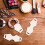 100pcs Kraft Paper Bracelet Display Cards Blank 8