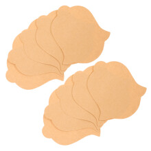 200Pcs Portable Paper Silverware Bags Sleeves Brown