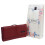 (Red) Lorenz Ladies Leather Purse/Wallet Multiple Slots 1