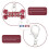 2pcs Scratch Paper Building Scratch Cards Night View Scratch Paper 10