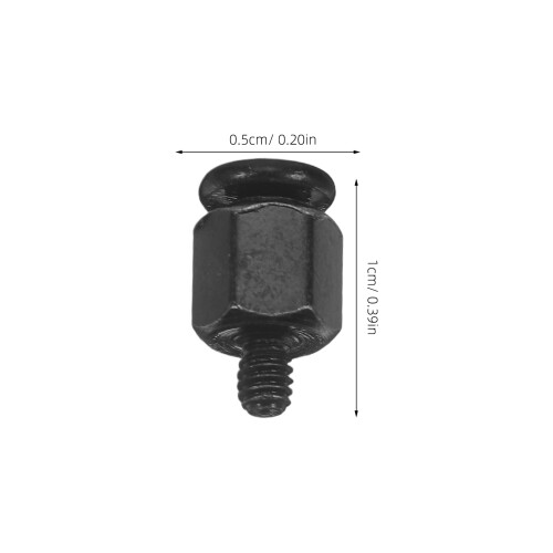 Motherboard Mounting Screw For Black Steel 20pcs 2