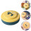 1pcs Compartment Box Nuts Storage Yellow For Gatherings 11