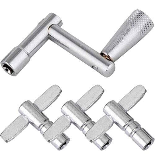 4 Pcs Percussion Tuning Wrench Drum Key Universal