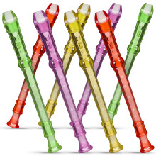 8 Pcs Instrument For Kids Beginners Mini Recorder Music