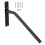Handrail Bracket Stairs Iron 1pack 15.7x9.8x2.0in 7