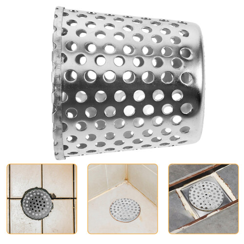 Roof Gutter Leaf Strainer Stainless Steel Downspout Filter