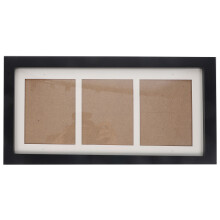 3-Grid Desktop Photo Holder Bedroom Picture Frame Display