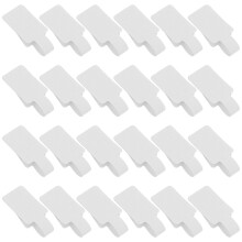 100 Pcs Price Tag Paper Adhesive Jewelry Label Bracelet Stickers
