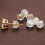 50 Pcs Earring Covers For Sports Copper Silicone Stud Studs Backs 11