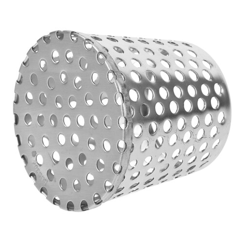 Roof Gutter Leaf Strainer Stainless Steel Downspout Filter 1