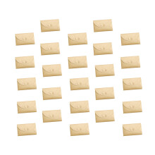 100 Pcs Love Buckle Envelope Kraft Paper Envolopes Postcard Envelopes