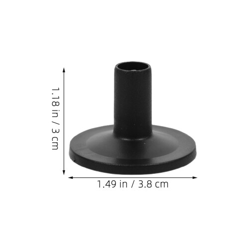 12-Piece Drummer Accessory Set For , Black Plastic Material 2
