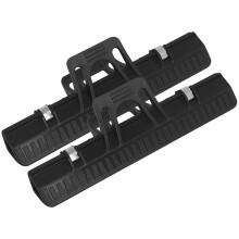 2 Pcs Sheet Music Clip Foldable Stand Keyboard Holders Black
