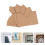 Box Edge Protector Brown Craft Paper For 50pack 6