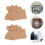 Box Edge Protector Brown Craft Paper For 50pack 5