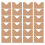 Box Edge Protector Brown Craft Paper For 50pack 8